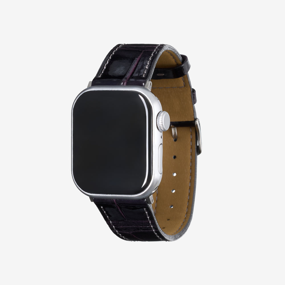 クロコダイル AppleWatch用レザーバンド