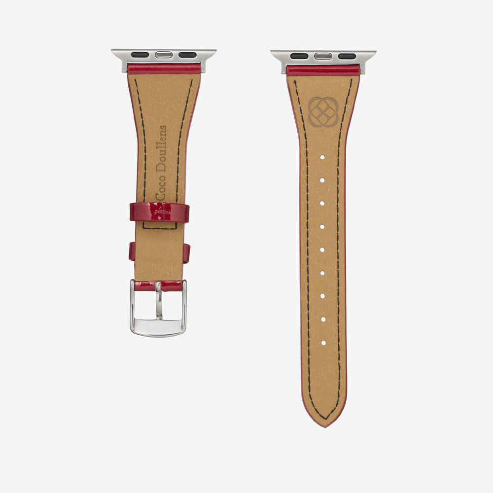 AppleWatch用レザーバンド エナメル