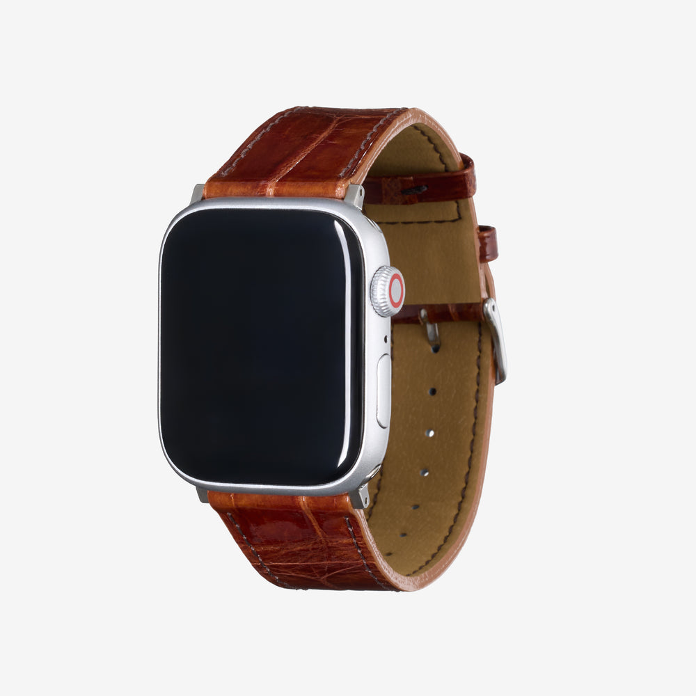 クロコダイル AppleWatch用レザーバンド