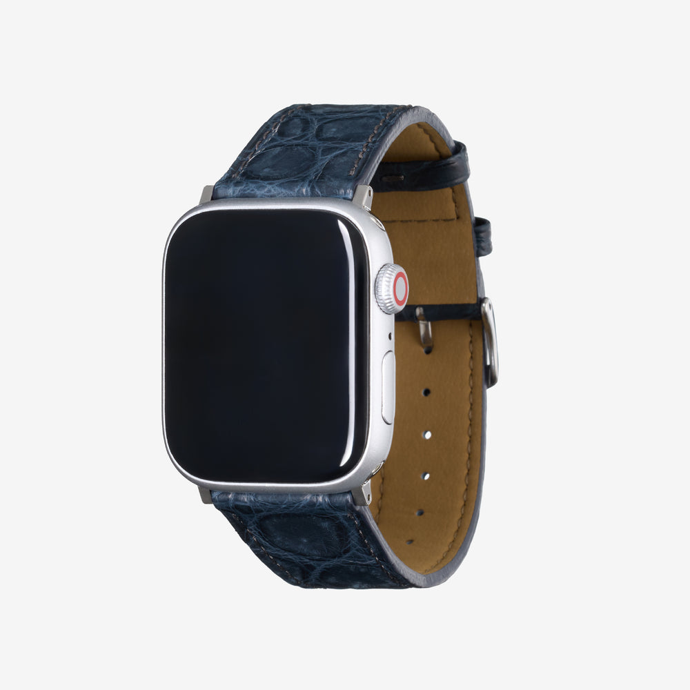 クロコダイル AppleWatch用レザーバンド