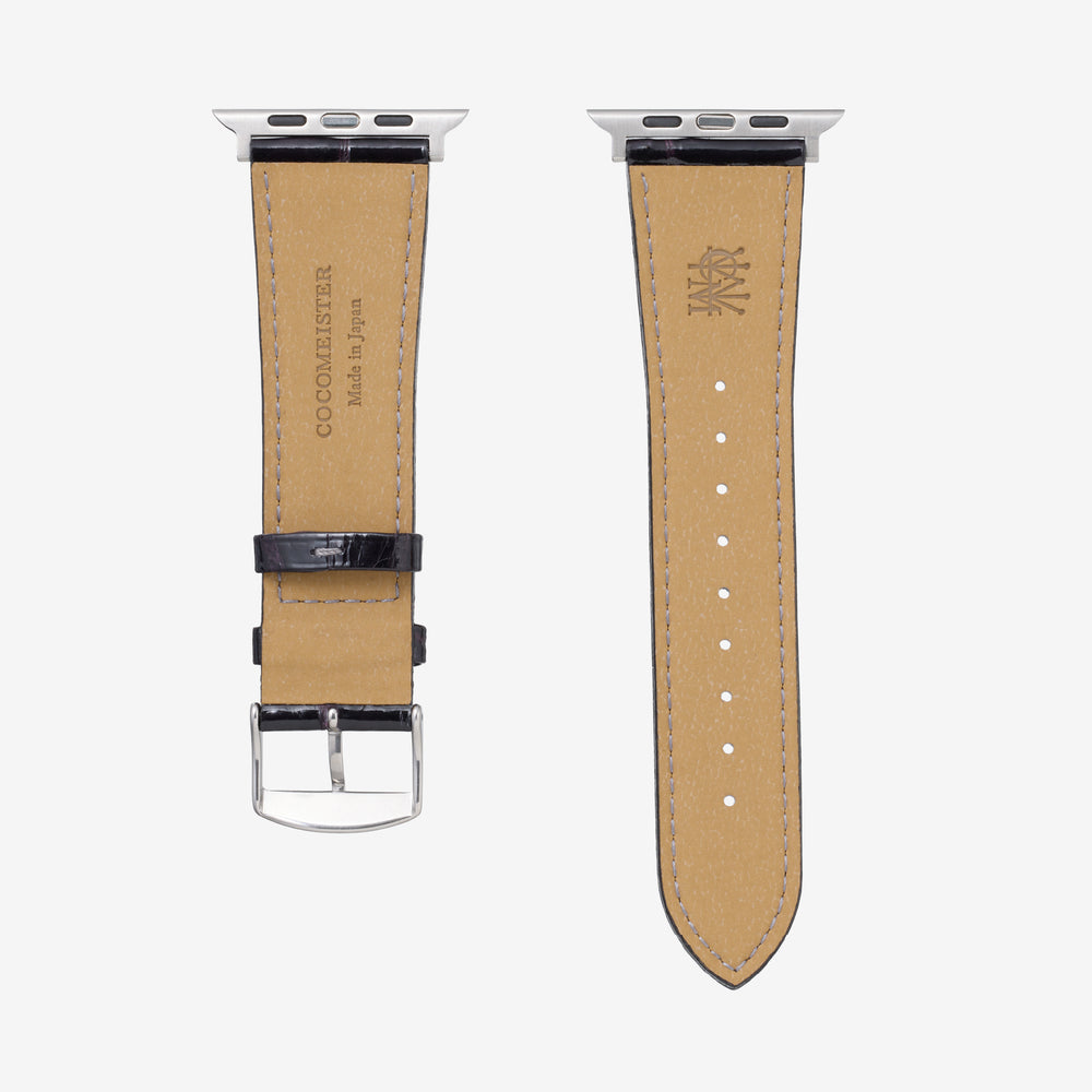 クロコダイル AppleWatch用レザーバンド
