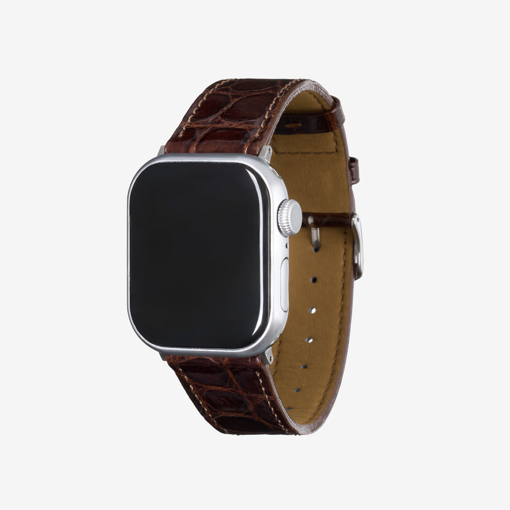 クロコダイル AppleWatch用レザーバンド