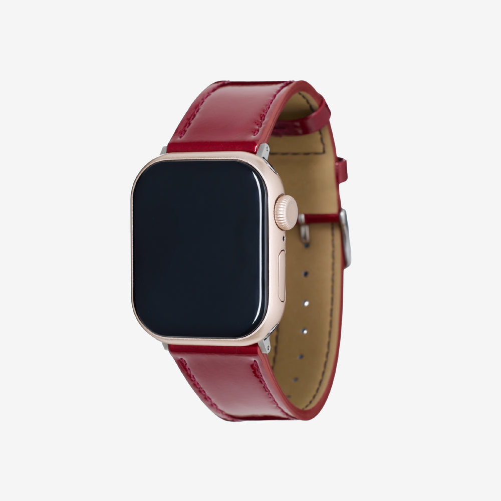 AppleWatch用レザーバンド エナメル