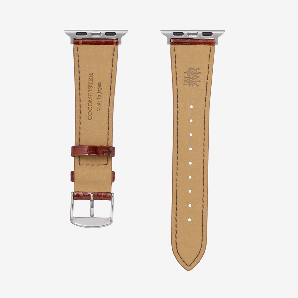 クロコダイル AppleWatch用レザーバンド