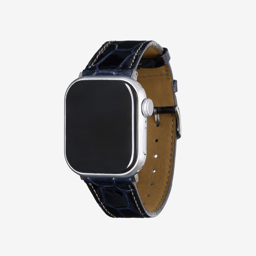 クロコダイル AppleWatch用レザーバンド