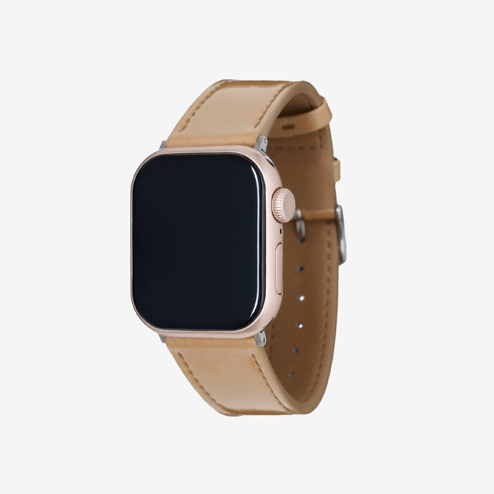 AppleWatch用レザーバンド エナメル