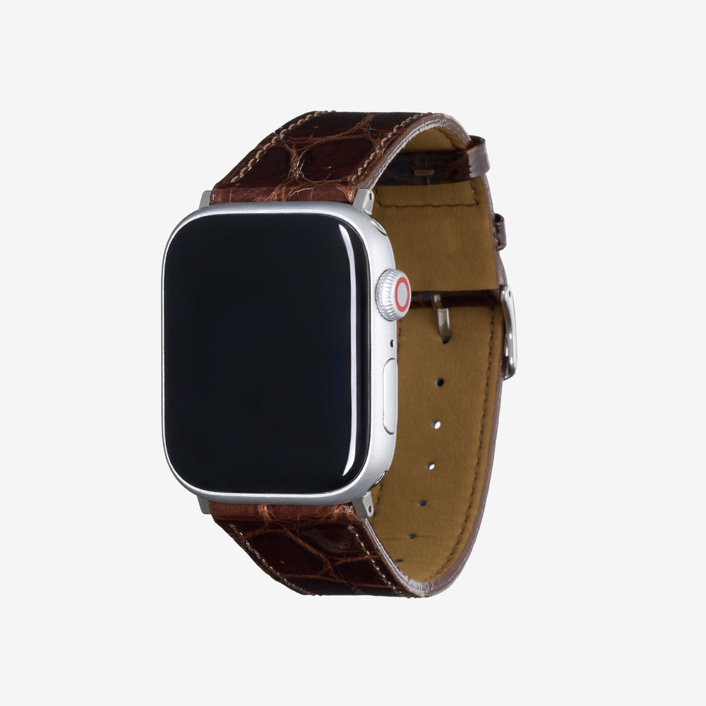 クロコダイル AppleWatch用レザーバンド