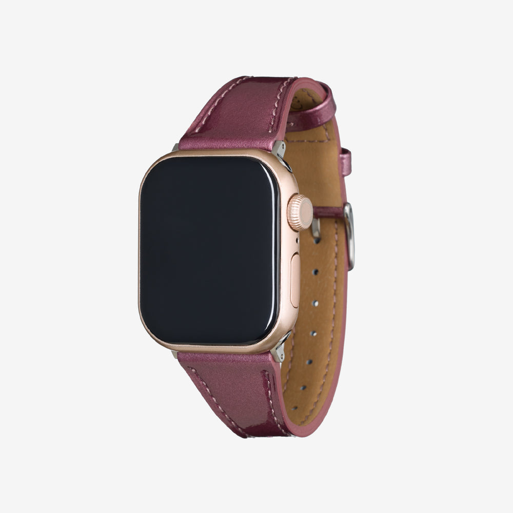 AppleWatch用レザーバンド エナメル
