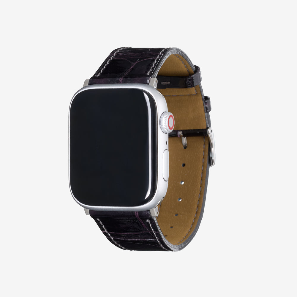 クロコダイル AppleWatch用レザーバンド