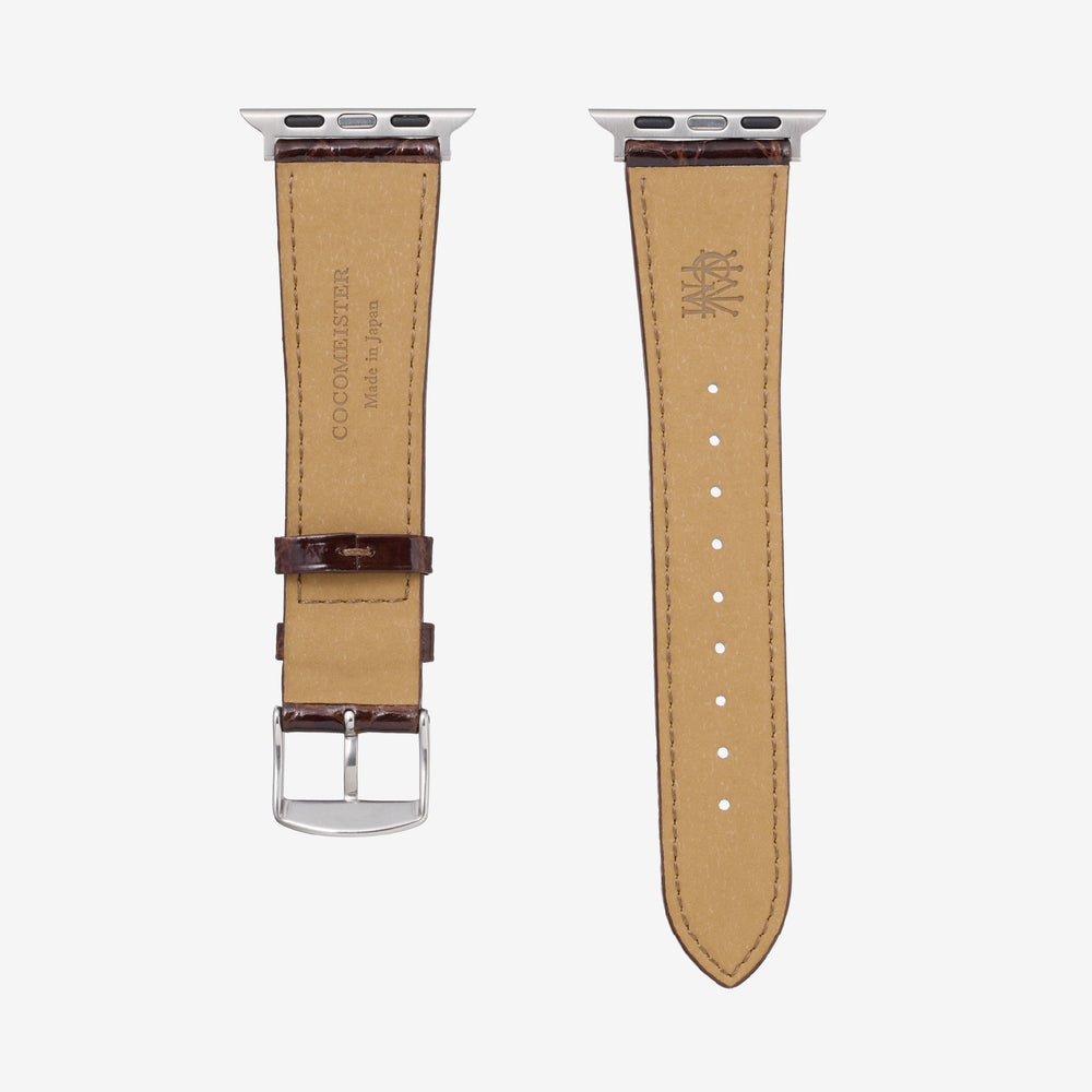 クロコダイル AppleWatch用レザーバンド